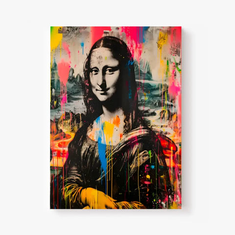 Affiche Et Tableau Street Art Mona Lisa