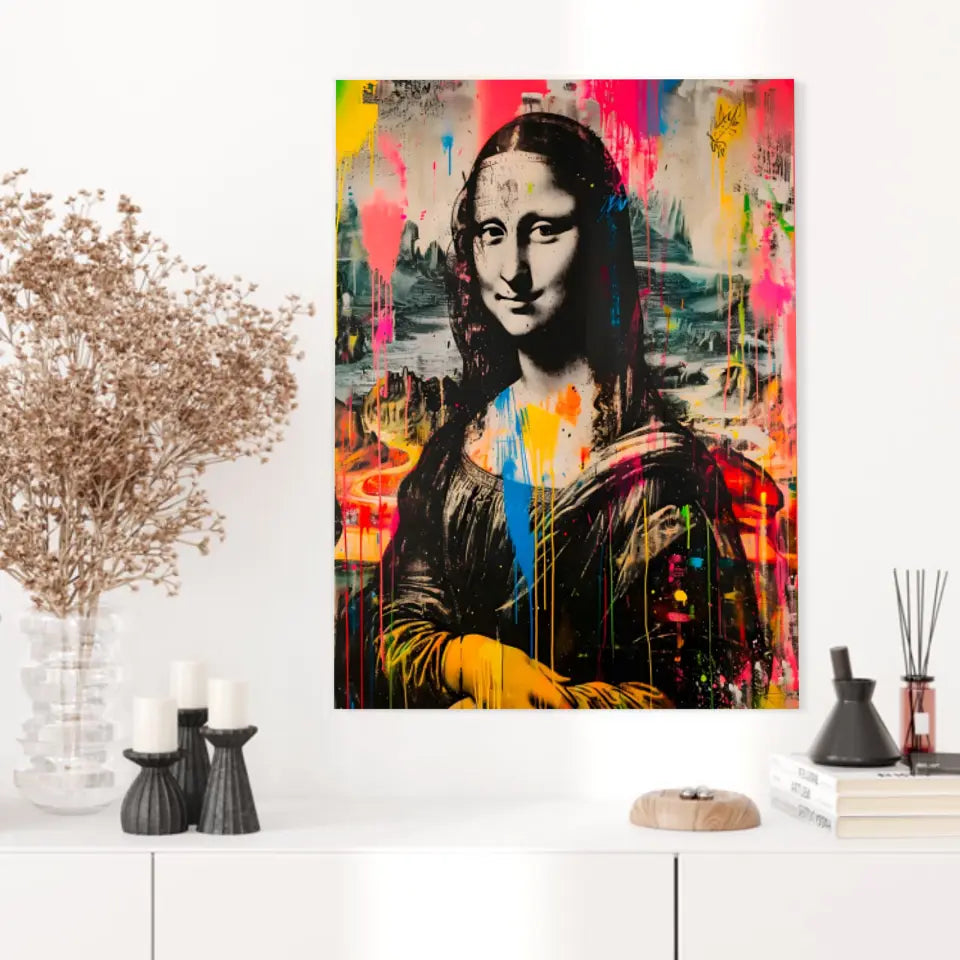 Affiche Et Tableau Street Art Mona Lisa