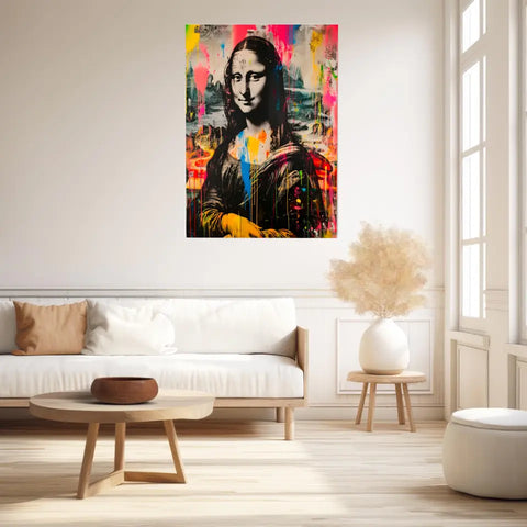 Affiche Et Tableau Street Art Mona Lisa