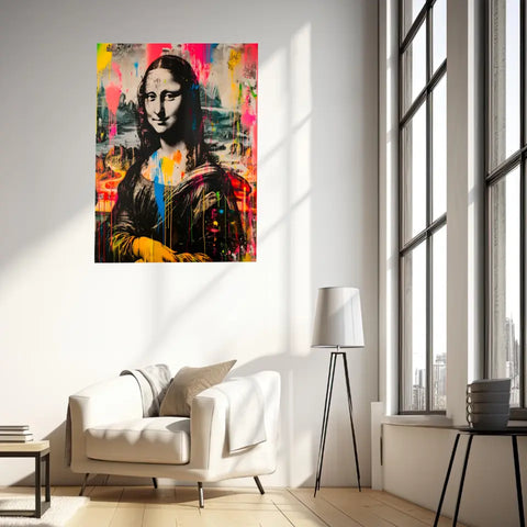 Affiche Et Tableau Street Art Mona Lisa