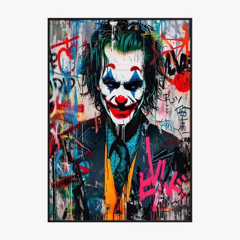 Affiche Et Tableau Street Art Joker