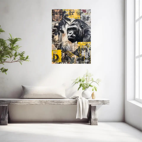 Affiche Et Tableau Street Art King Kong