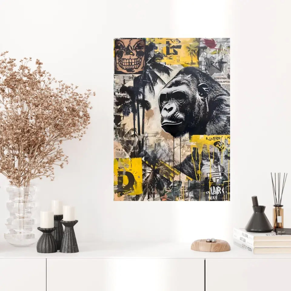 Affiche Et Tableau Street Art King Kong