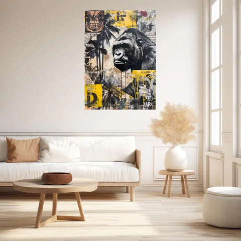 Affiche Et Tableau Street Art King Kong