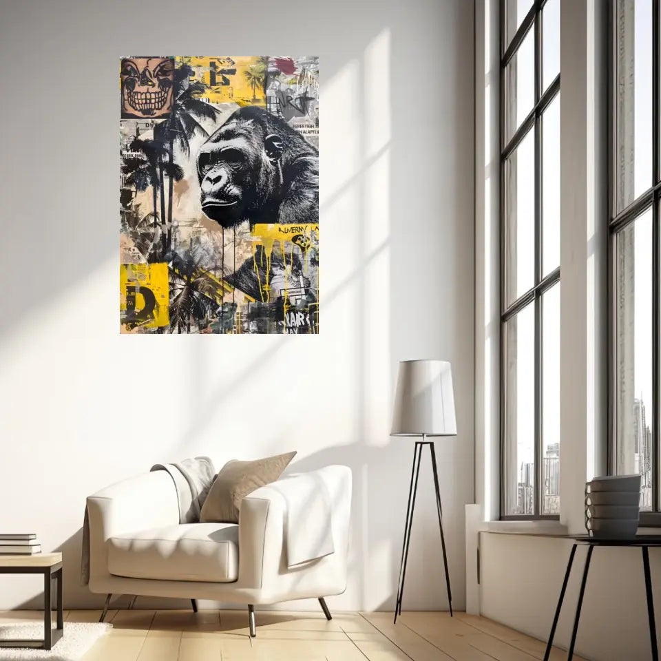 Affiche Et Tableau Street Art King Kong