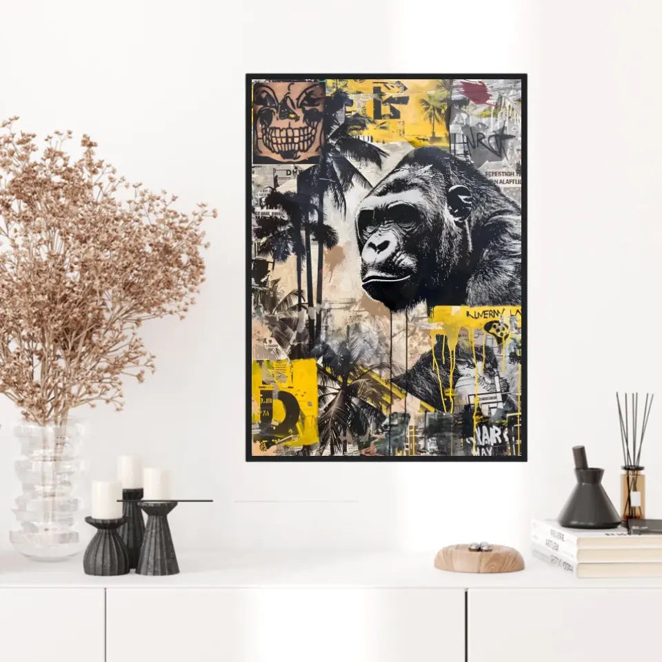 Affiche Et Tableau Street Art King Kong