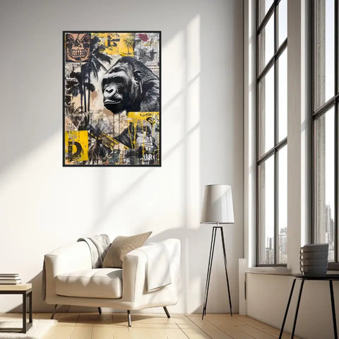 Affiche Et Tableau Street Art King Kong