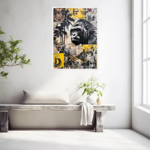 Affiche Et Tableau Street Art King Kong