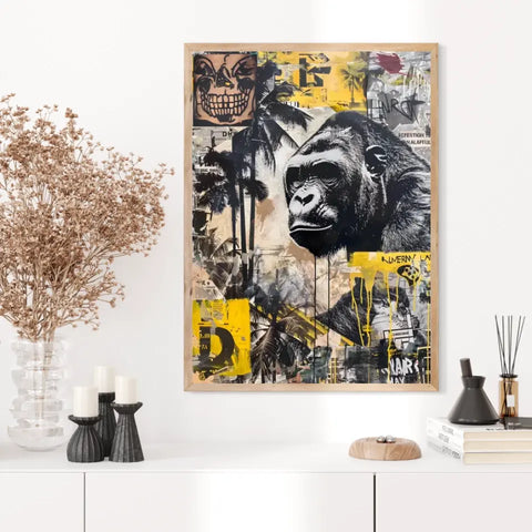 Affiche Et Tableau Street Art King Kong