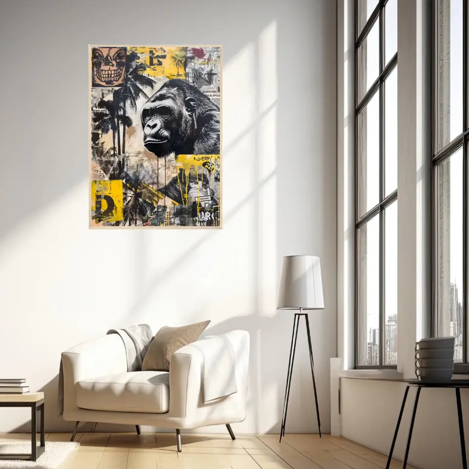 Affiche Et Tableau Street Art King Kong