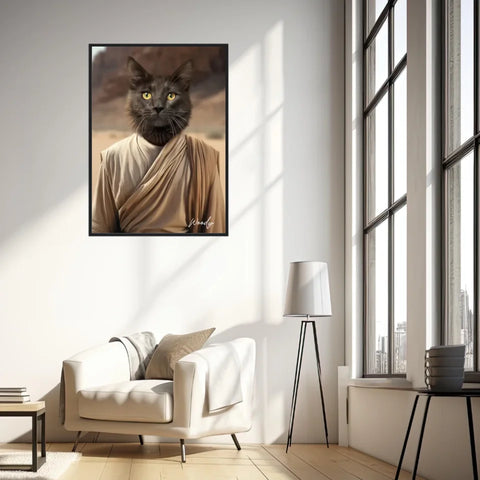 Tableau Animaux Portrait Personnalisé Rey Skywalker