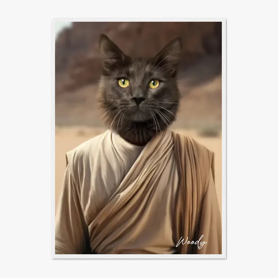 Tableau Animaux Portrait Personnalisé Rey Skywalker