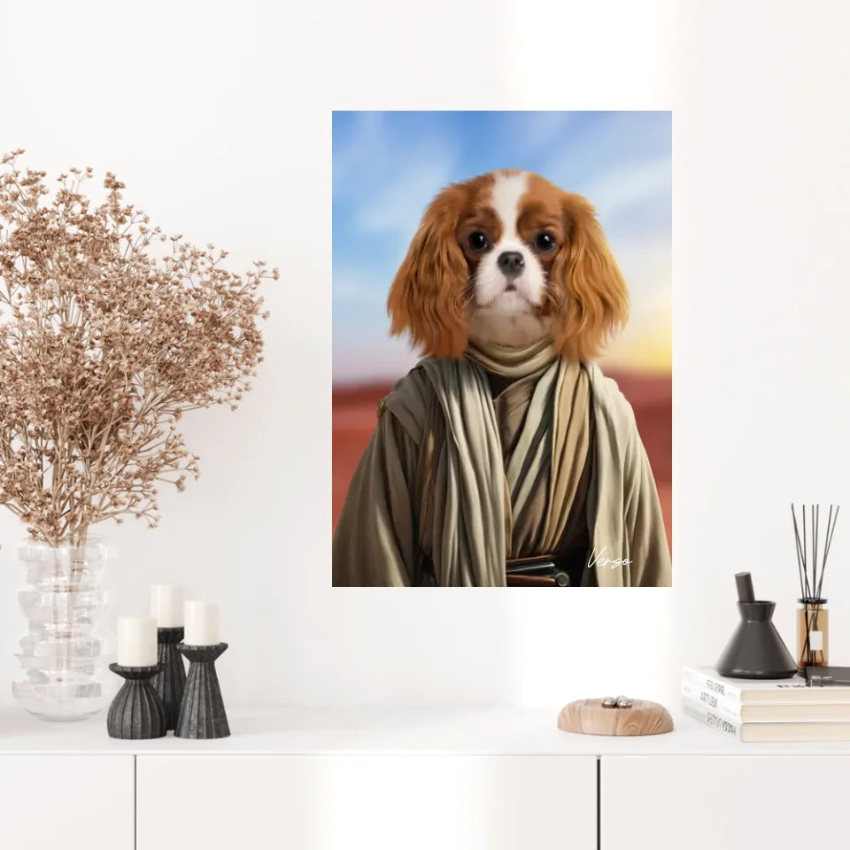 Tableau Animaux Portrait Personnalisé shmi Skywalker