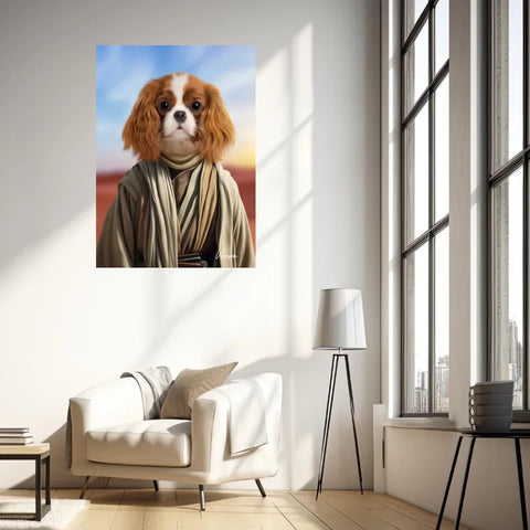 Tableau Animaux Portrait Personnalisé shmi Skywalker