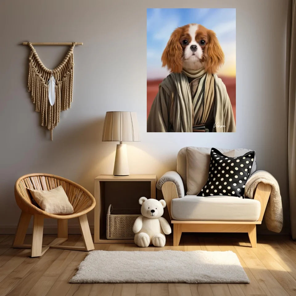 Tableau Animaux Portrait Personnalisé shmi Skywalker