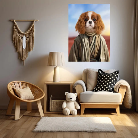 Tableau Animaux Portrait Personnalisé shmi Skywalker