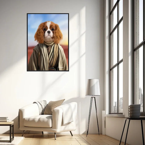 Tableau Animaux Portrait Personnalisé shmi Skywalker