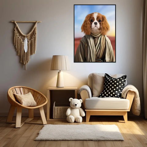 Tableau Animaux Portrait Personnalisé shmi Skywalker