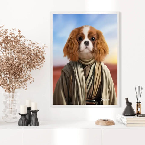 Tableau Animaux Portrait Personnalisé shmi Skywalker