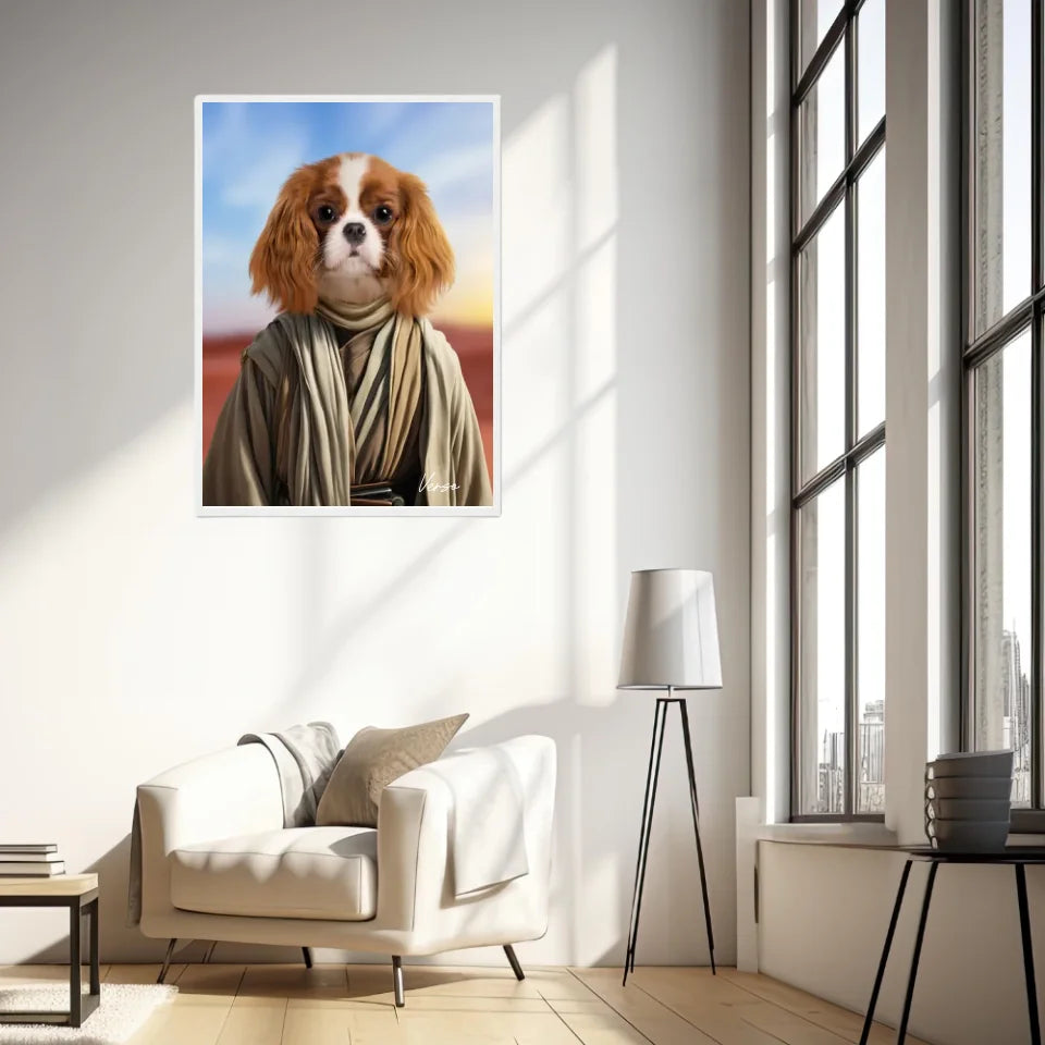 Tableau Animaux Portrait Personnalisé shmi Skywalker