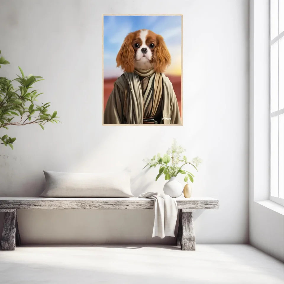 Tableau Animaux Portrait Personnalisé shmi Skywalker