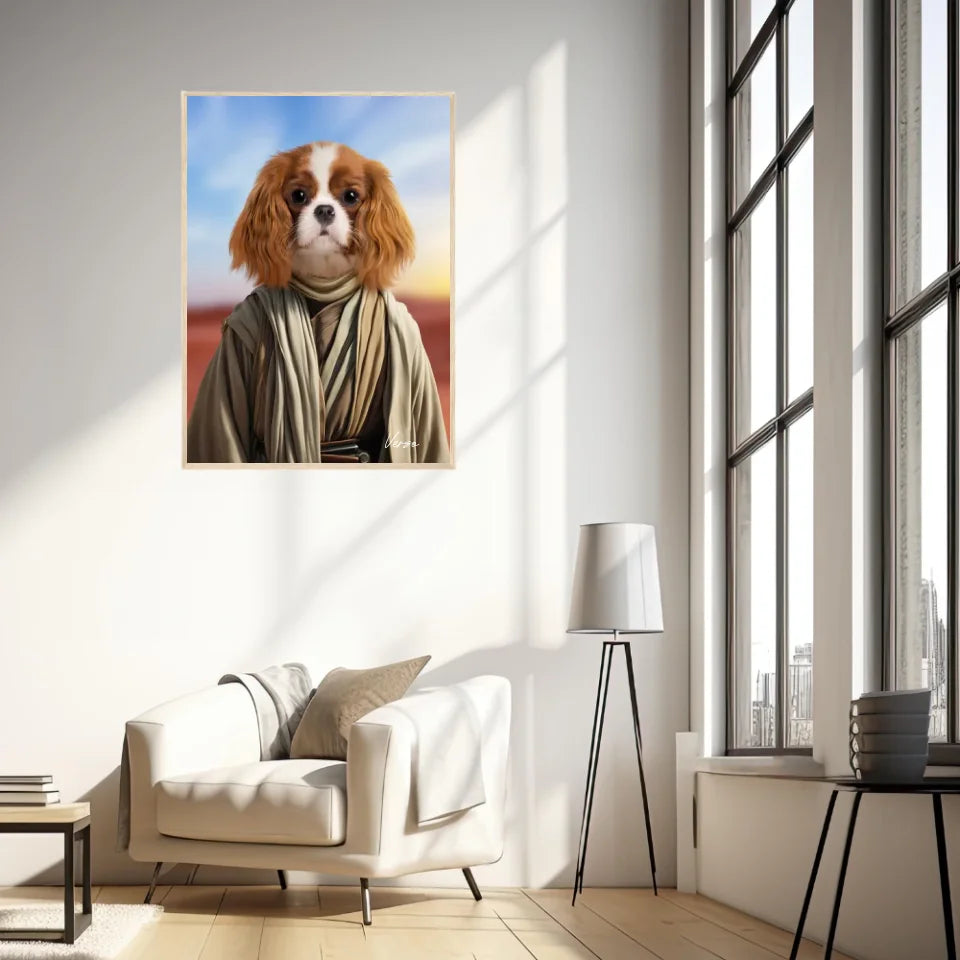 Tableau Animaux Portrait Personnalisé shmi Skywalker