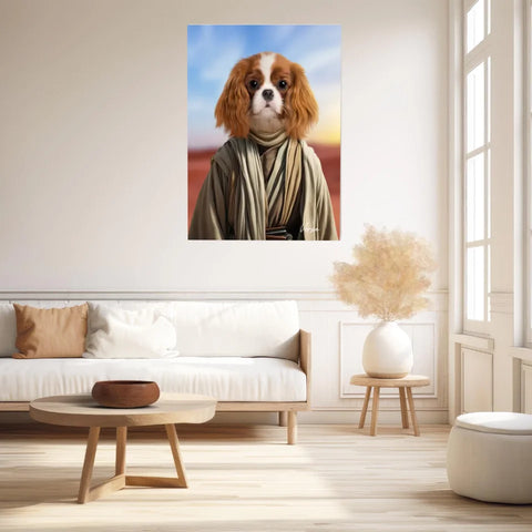 Tableau Animaux Portrait Personnalisé shmi Skywalker