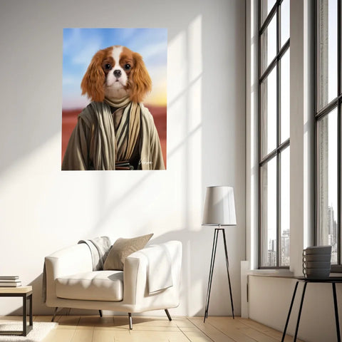 Tableau Animaux Portrait Personnalisé shmi Skywalker