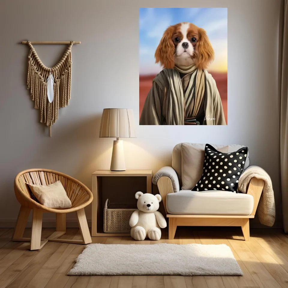 Tableau Animaux Portrait Personnalisé shmi Skywalker