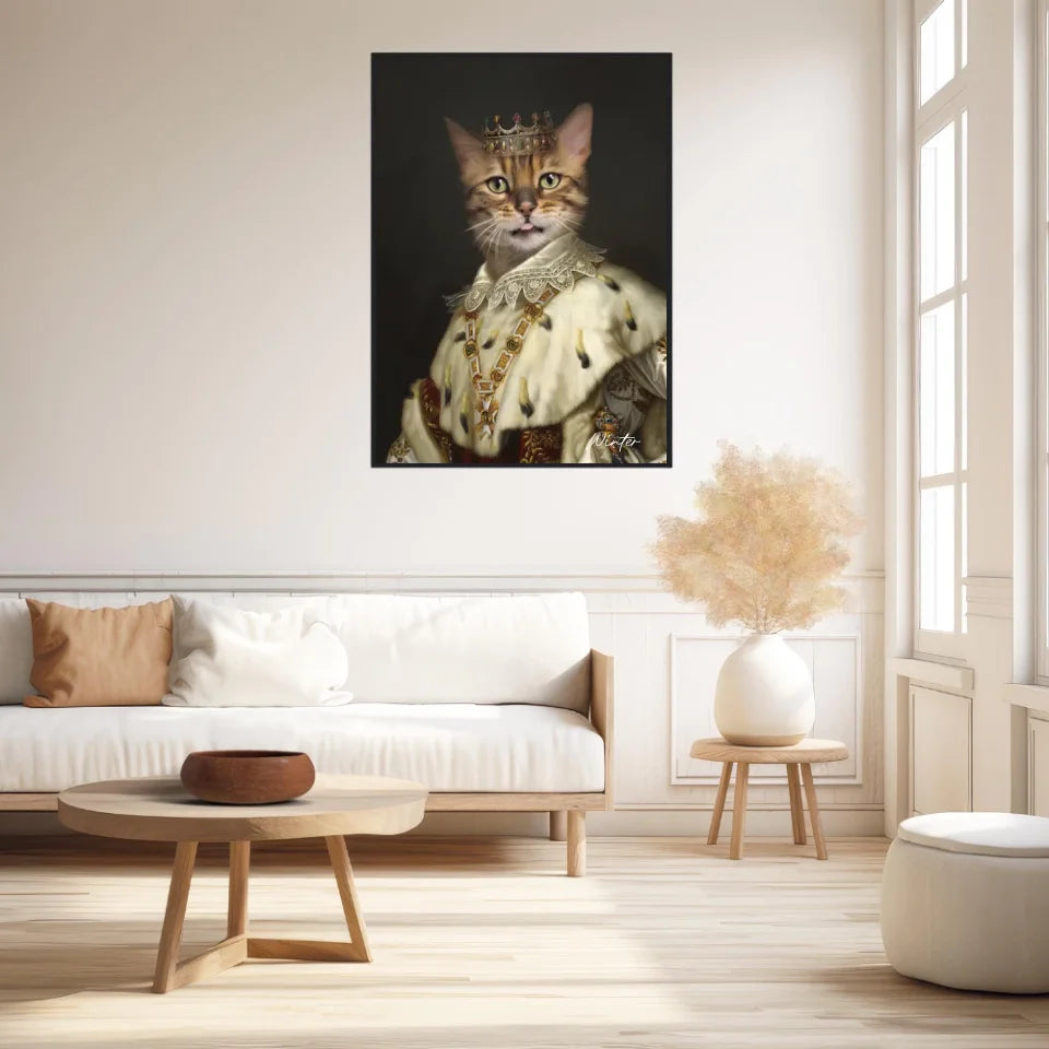 Tableau Animaux Portrait Personnalisé Renaissance Roi Louis Ier de Bavière