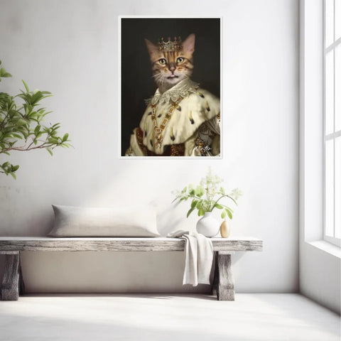 Tableau Animaux Portrait Personnalisé Renaissance Roi Louis Ier de Bavière