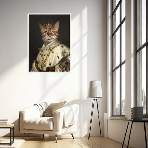 Tableau Animaux Portrait Personnalisé Renaissance Roi Louis Ier de Bavière