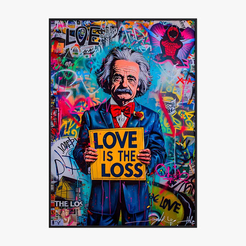 Affiche Et Tableau Street Art Albert Einstein