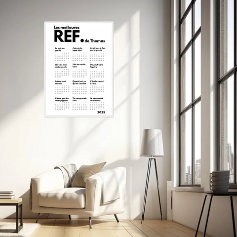 Affiche Calendrier Meilleures Réf Personnalisées