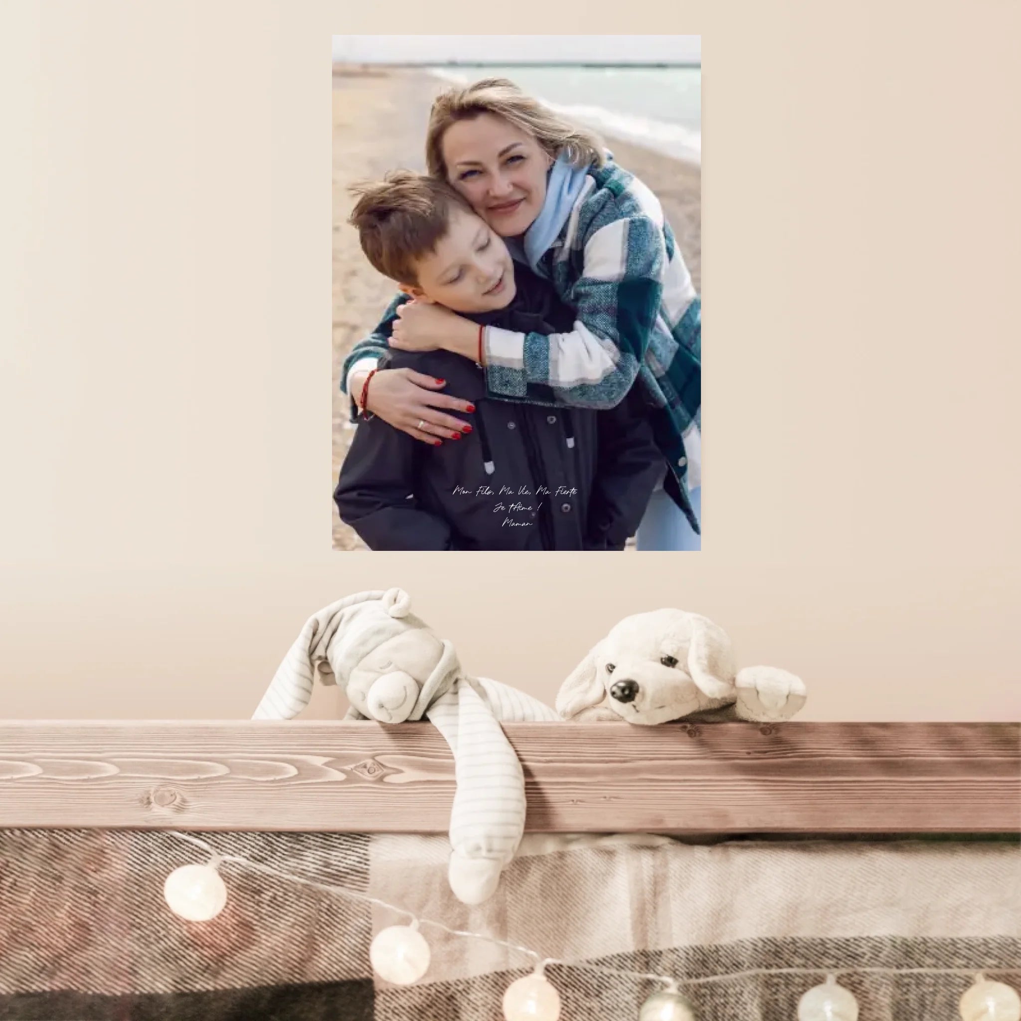Tableau Photo Personnalisé Fils