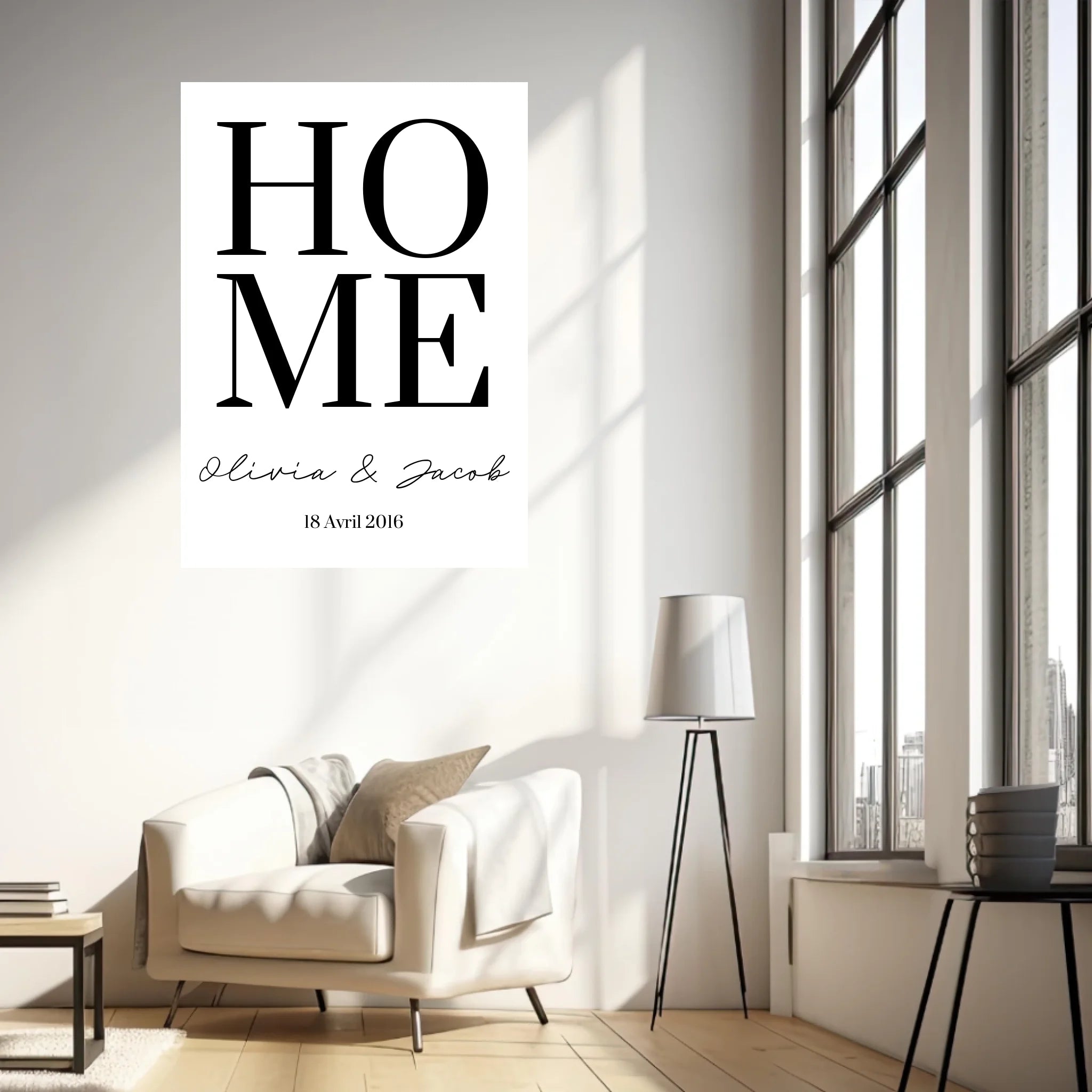 Tableau Couple Personnalisé Home