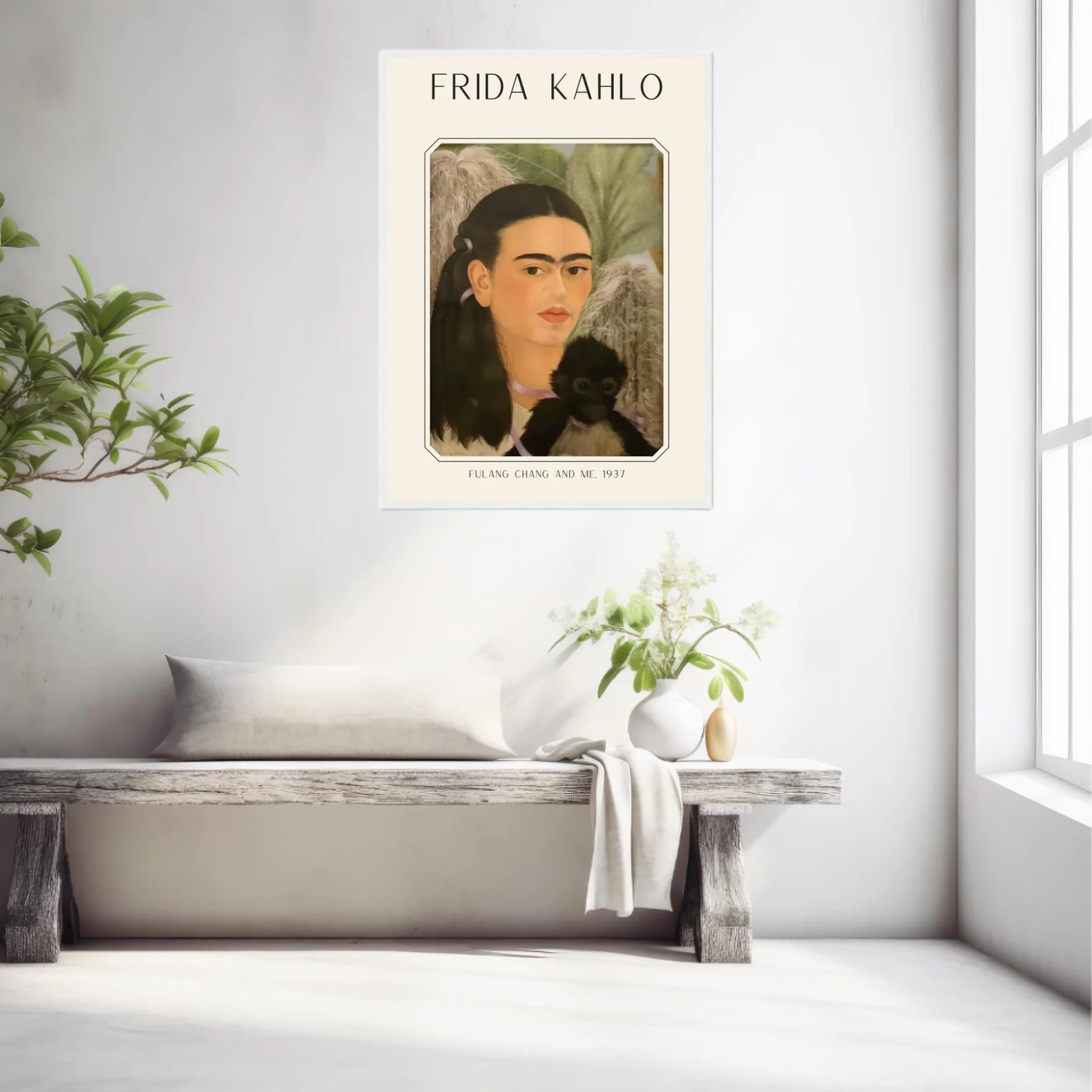 FRIDA KAHLO Fulang Chang And Me 1937