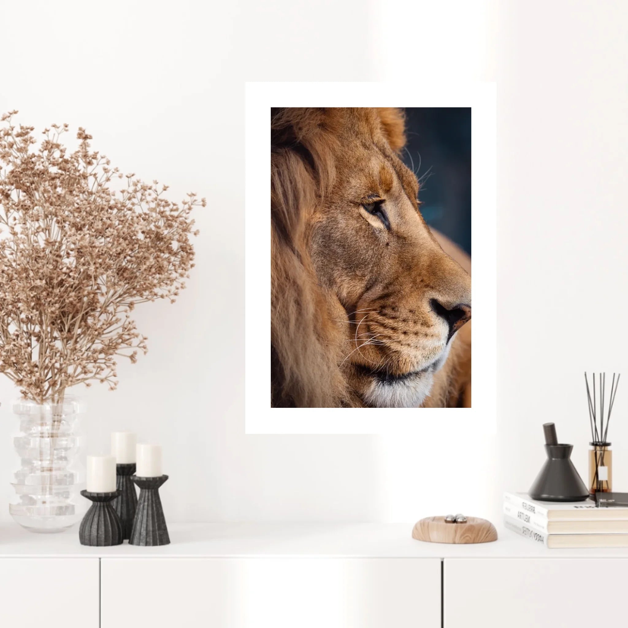 Tableau Lion Couleur