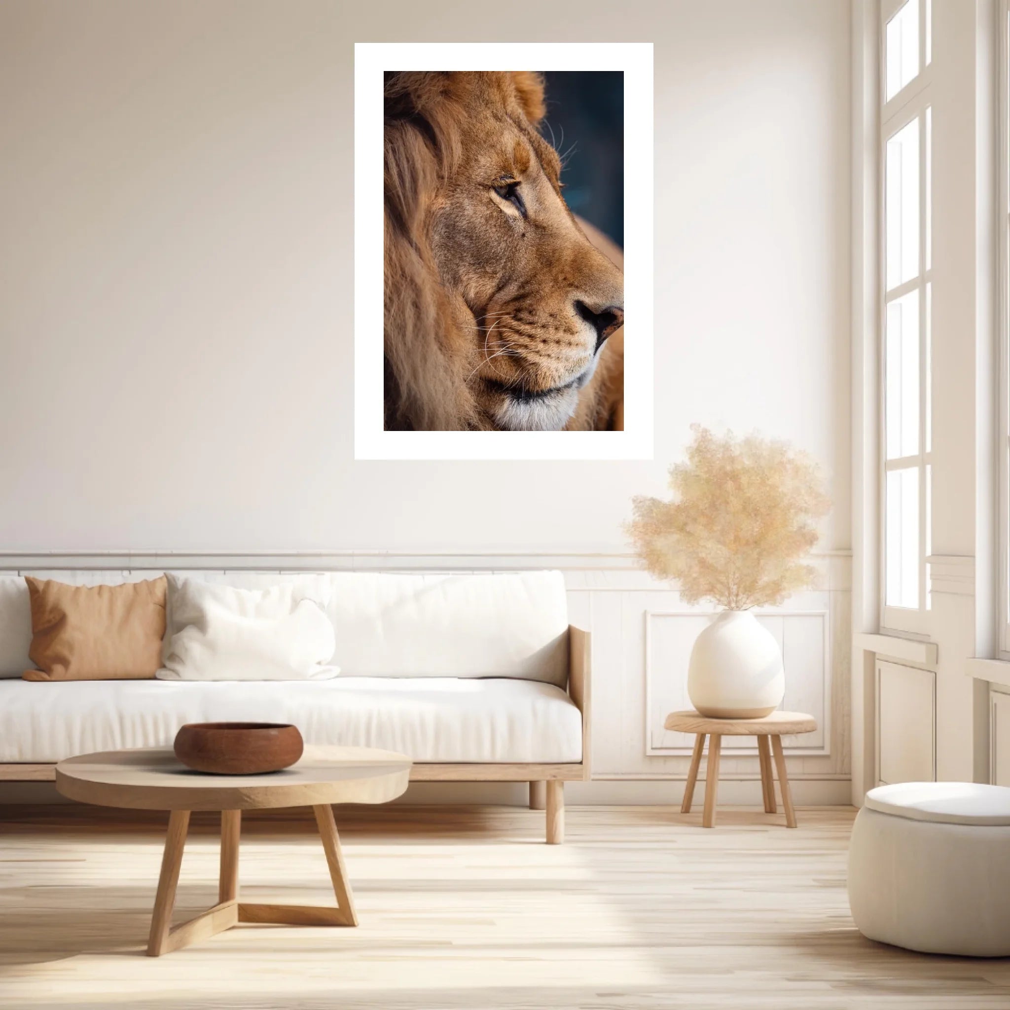 Tableau Lion Couleur