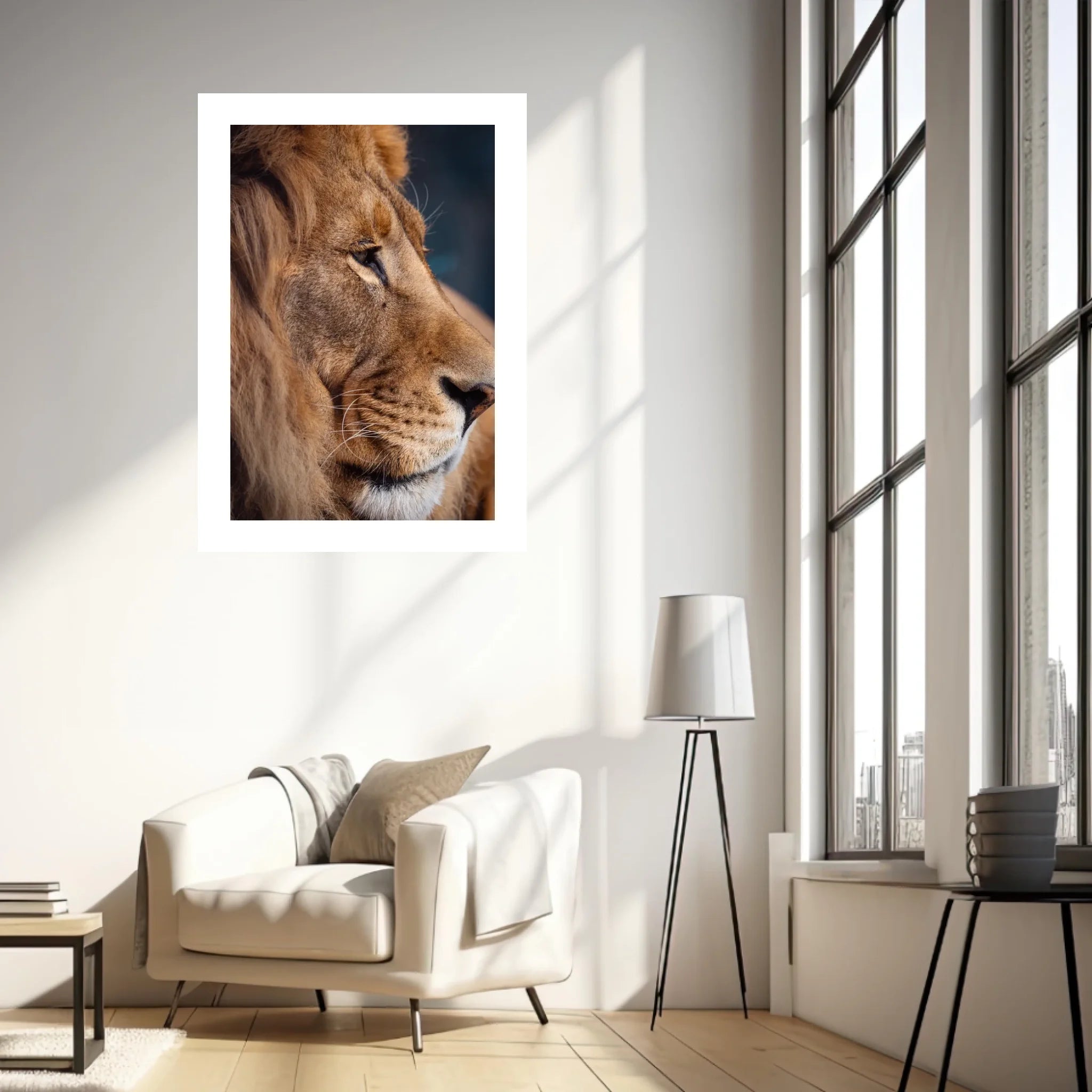 Tableau Lion Couleur