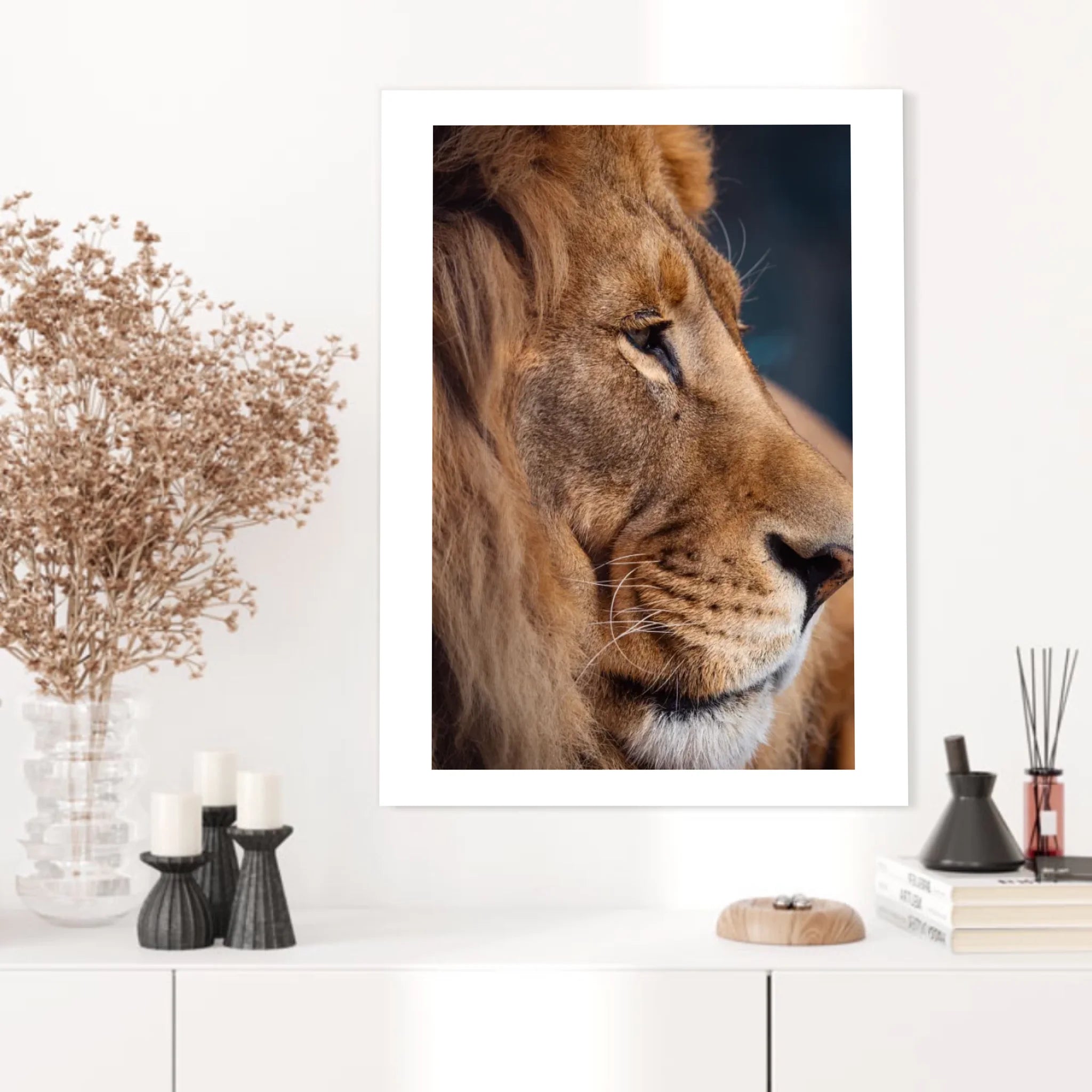 Tableau Lion Couleur