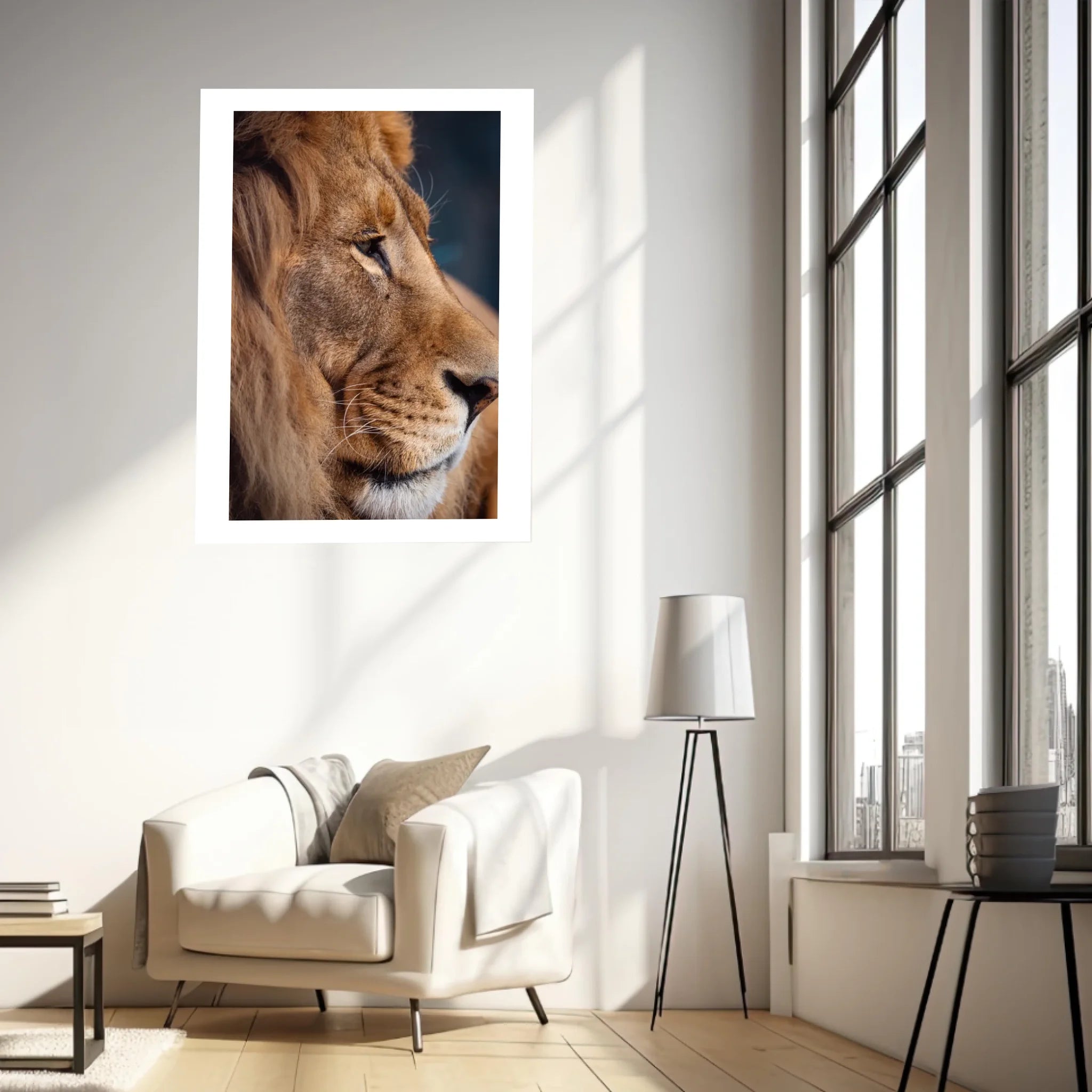 Tableau Lion Couleur