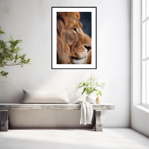 Tableau Lion Couleur