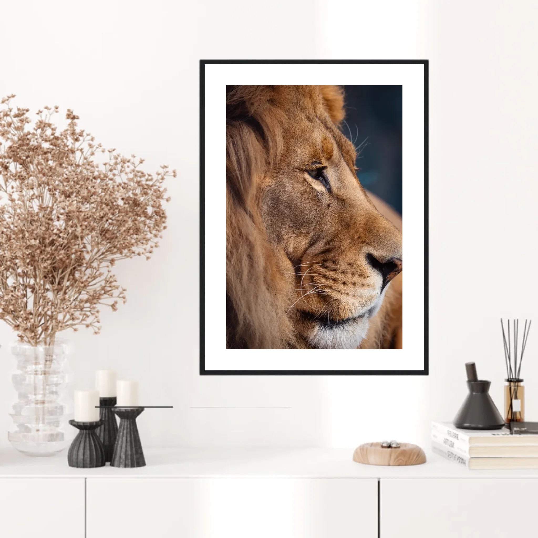 Tableau Lion Couleur