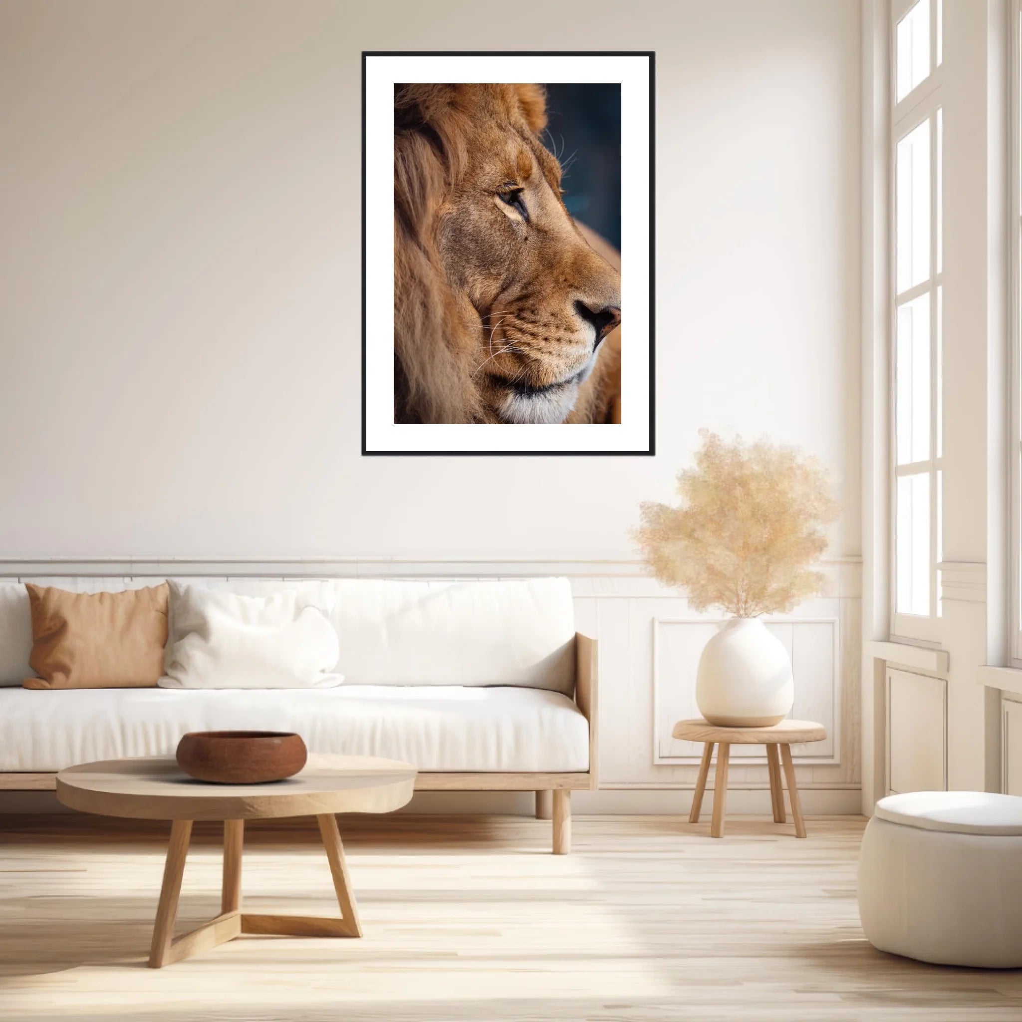 Tableau Lion Couleur