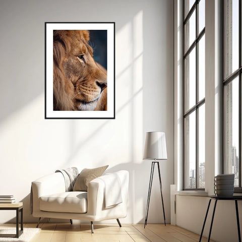 Tableau Lion Couleur