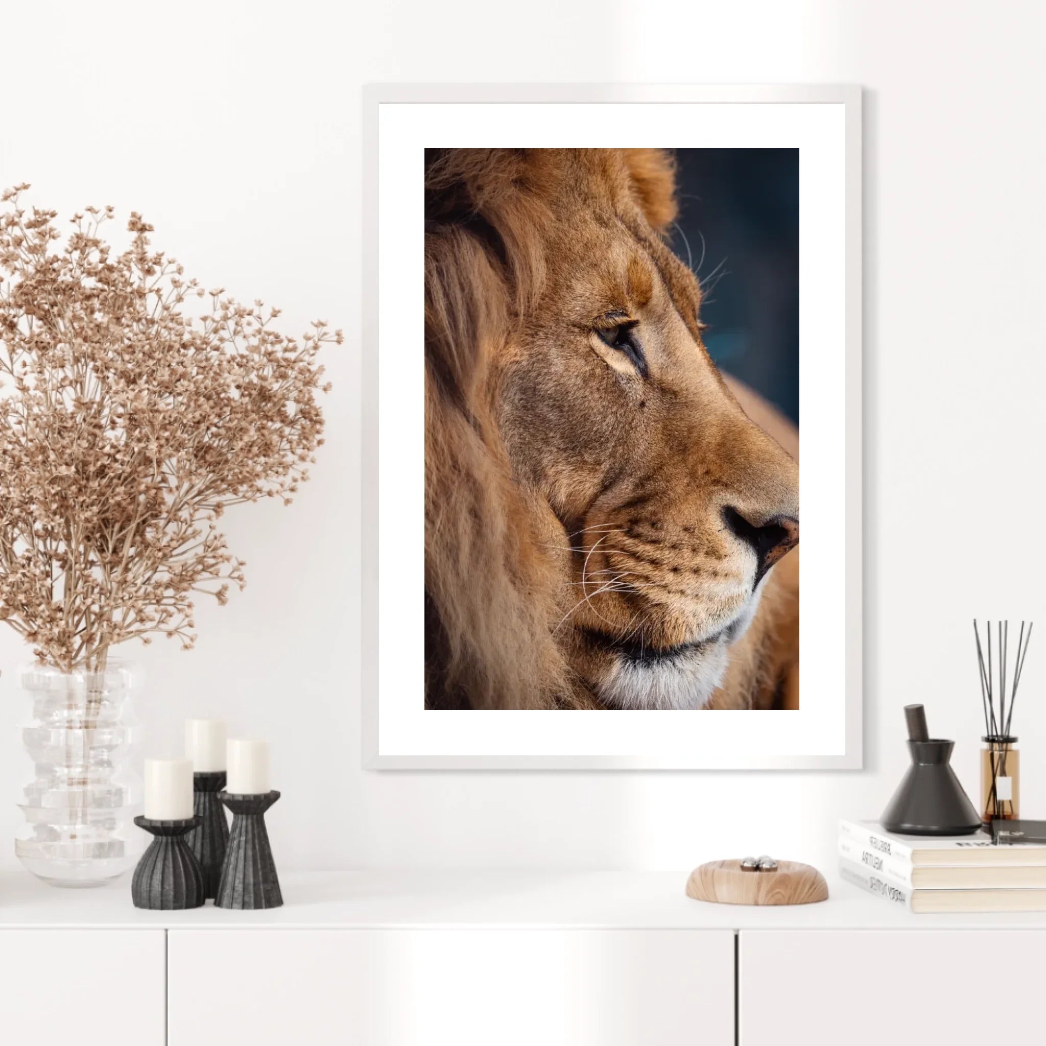 Tableau Lion Couleur