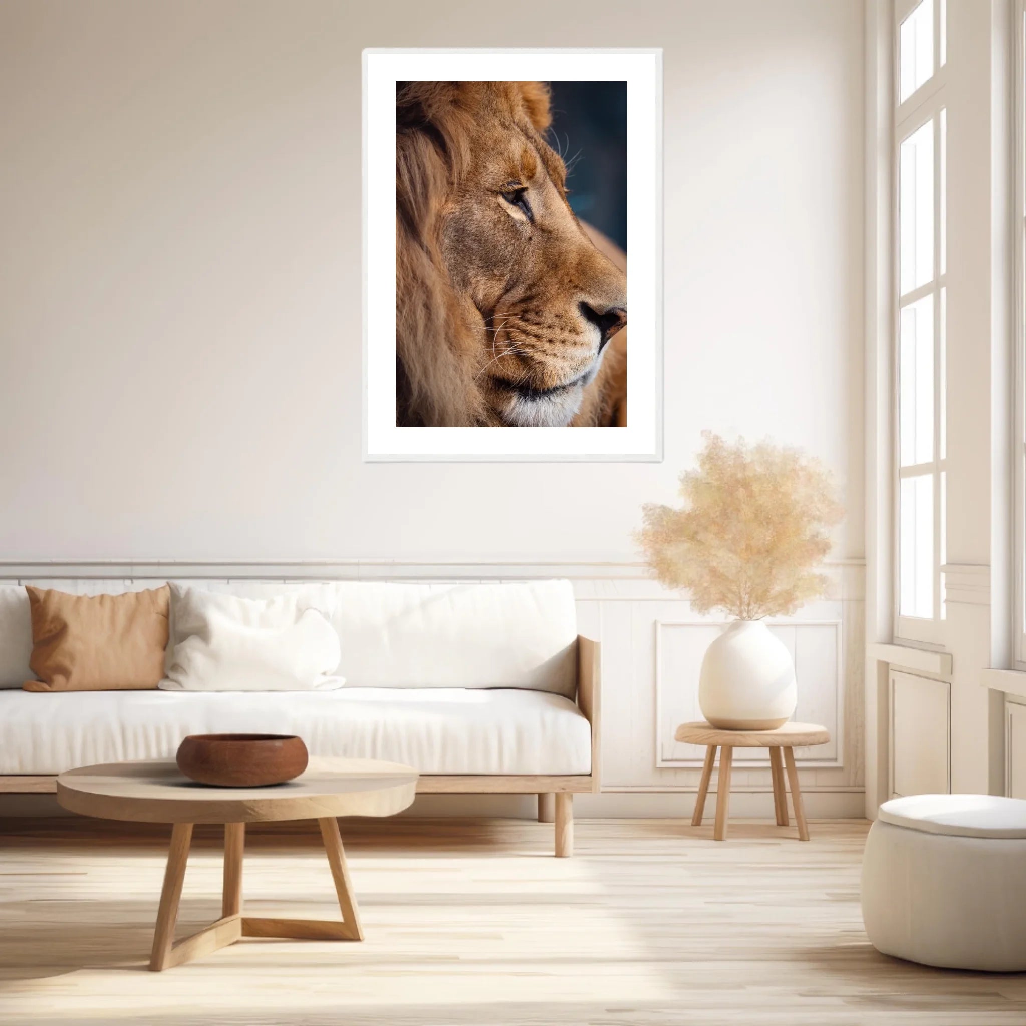 Tableau Lion Couleur