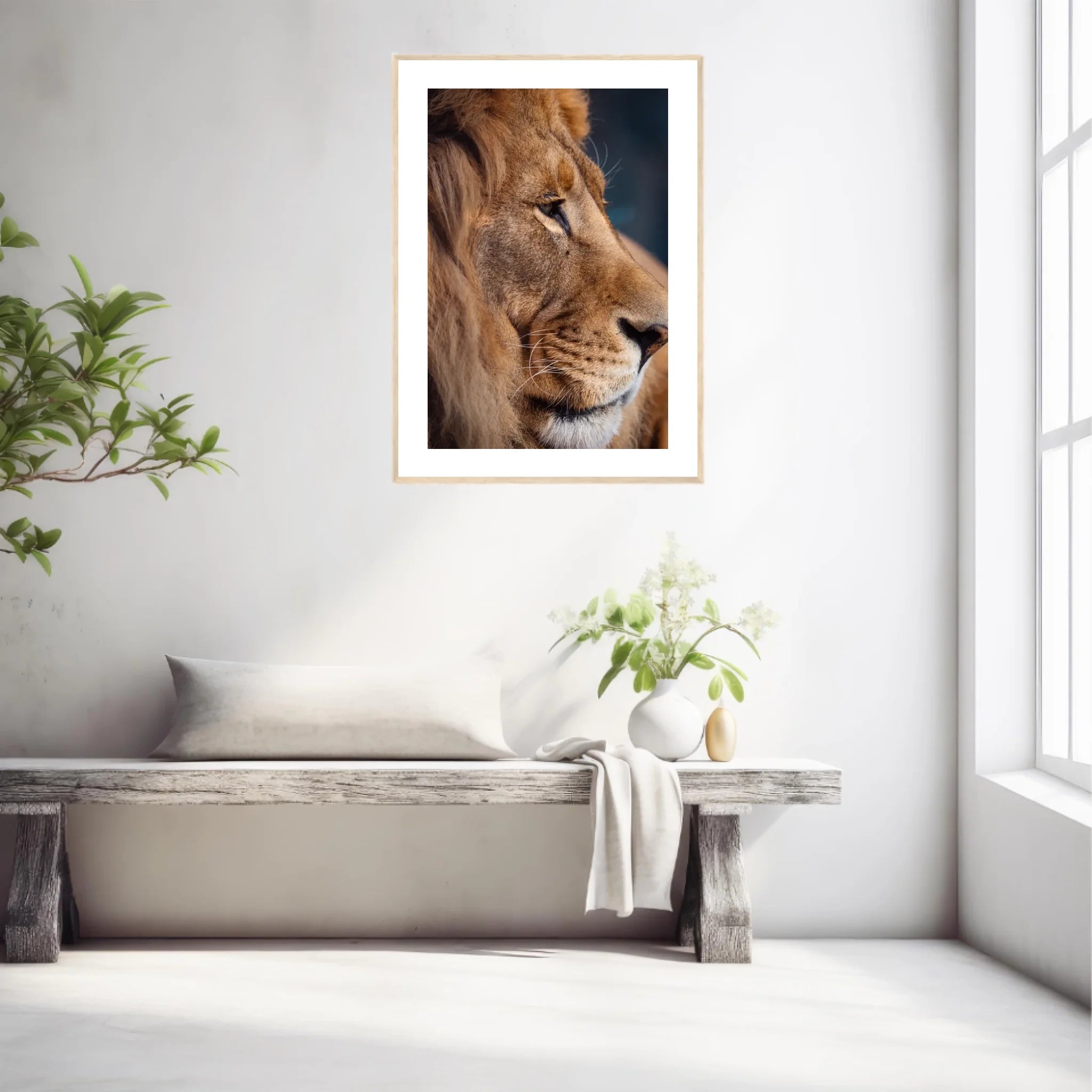 Tableau Lion Couleur