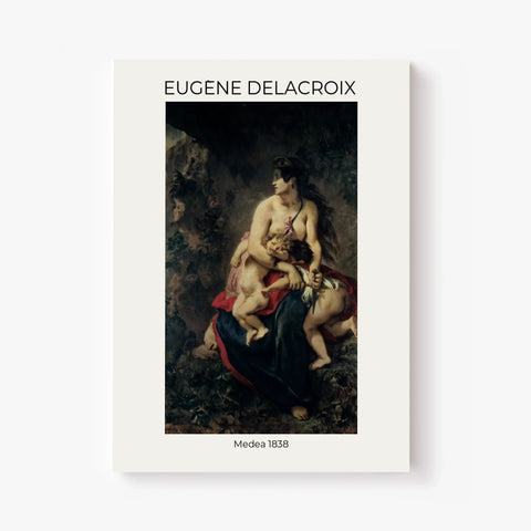 Tableau Eugène Delacroix Medea